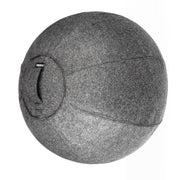 Stability Ball 65cm with Felt Cover - (Dark Gray)