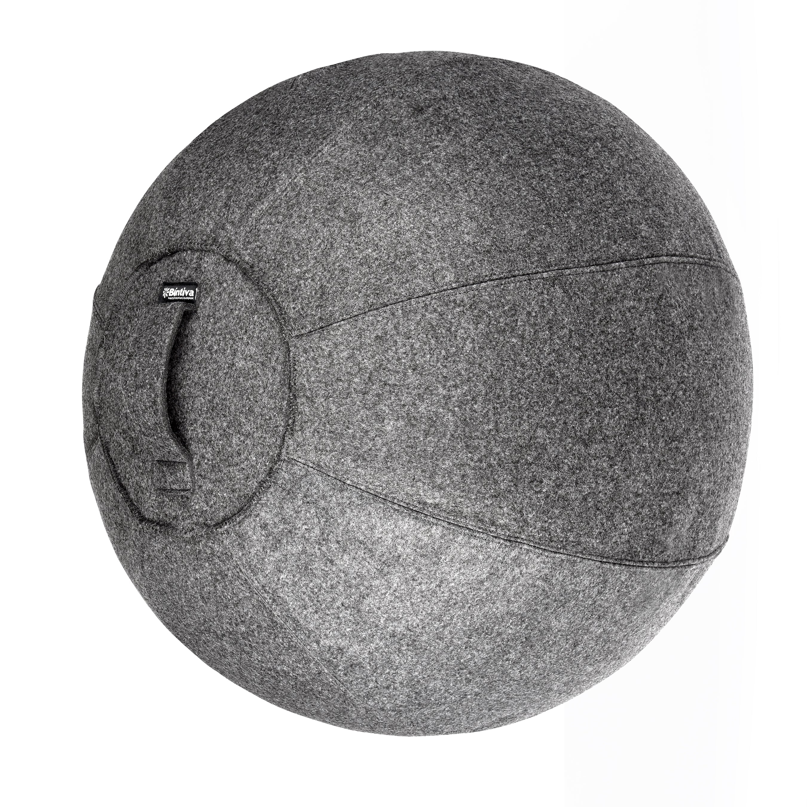 Stability Ball 65cm with Felt Cover - (Dark Gray)