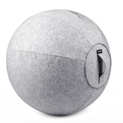 Stability Ball 65cm with Felt Cover - (Light Gray)