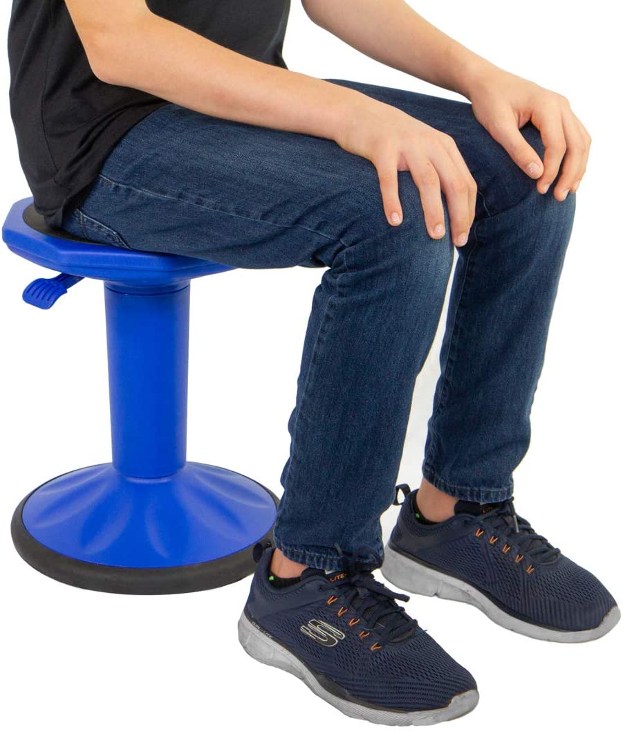 Bintiva Adjustable Wobble Stool - Blue