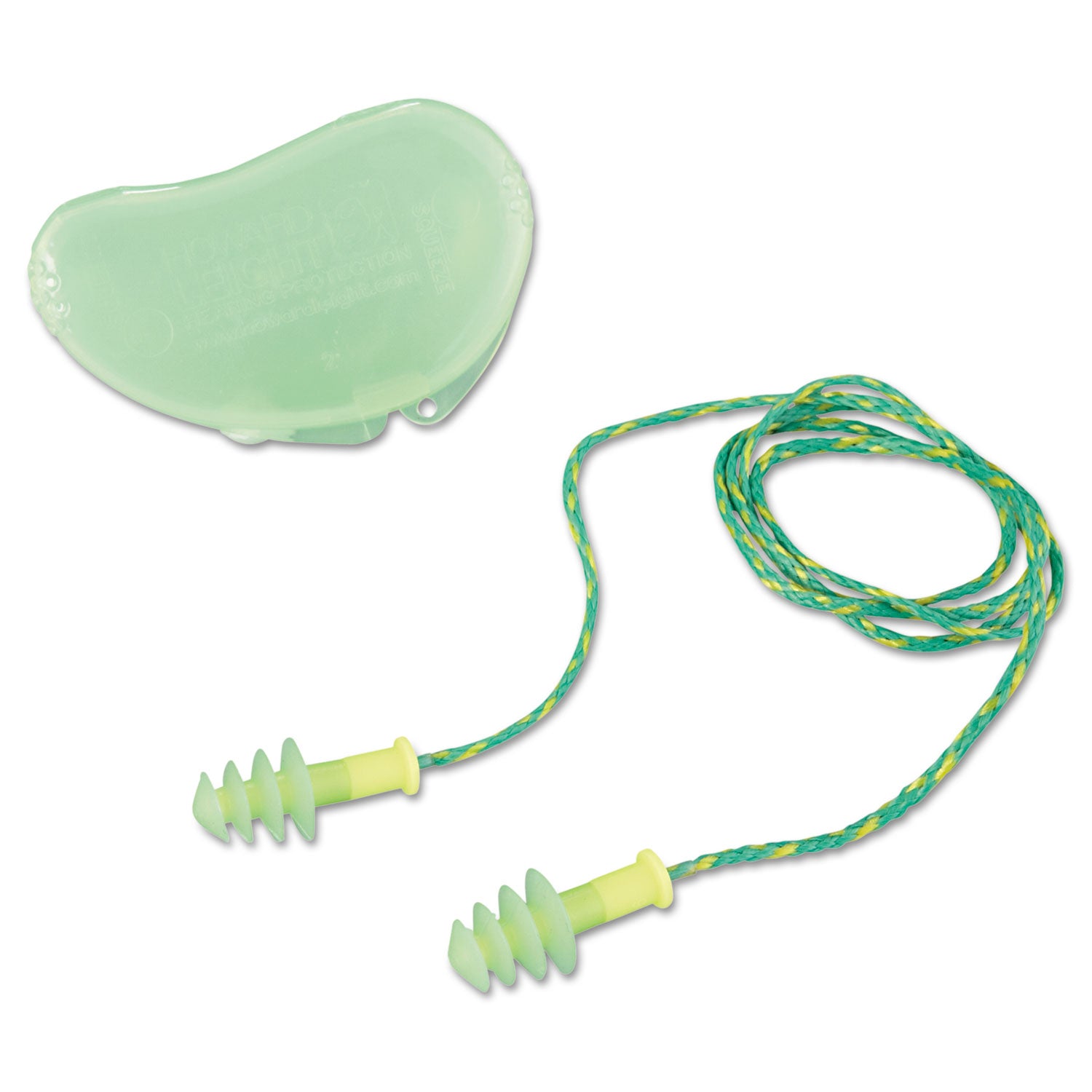 Fus30s-Hp Fusion Multiple-Use Earplugs, Small, 27nrr, Corded, Gn/we, 100 Pairs