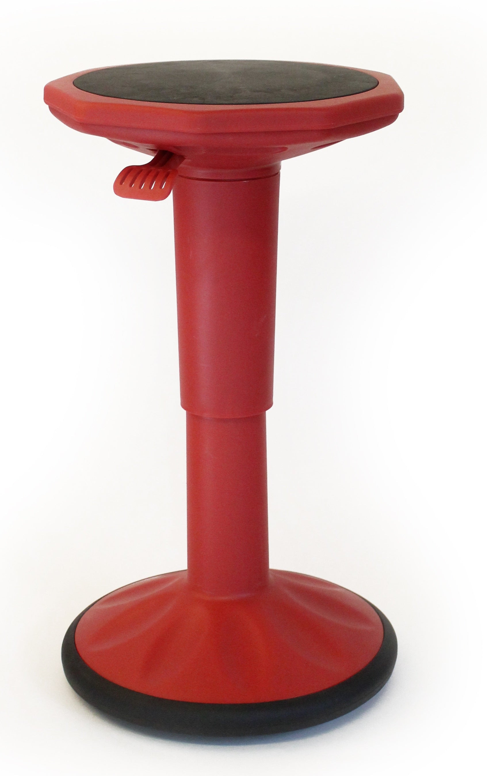 Bintiva Adjustable Wobble Stool - Red