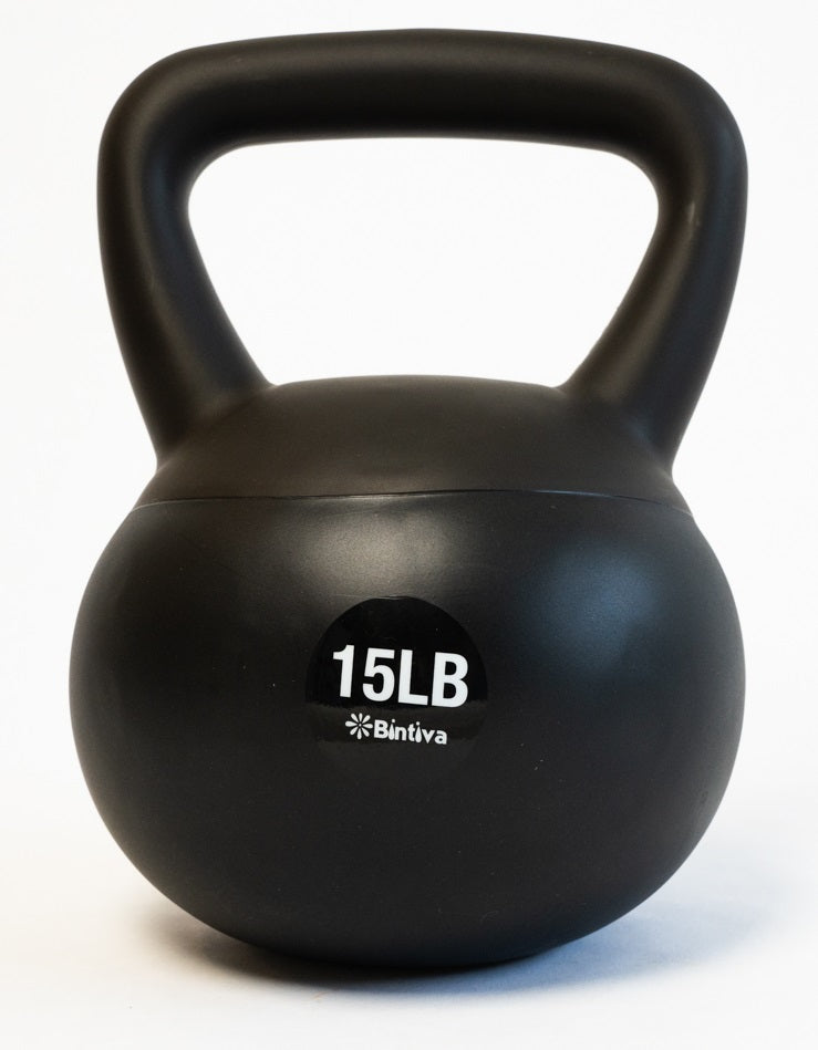 Bintiva Sea and Iron Sand Filled Kettlebells - 15LB