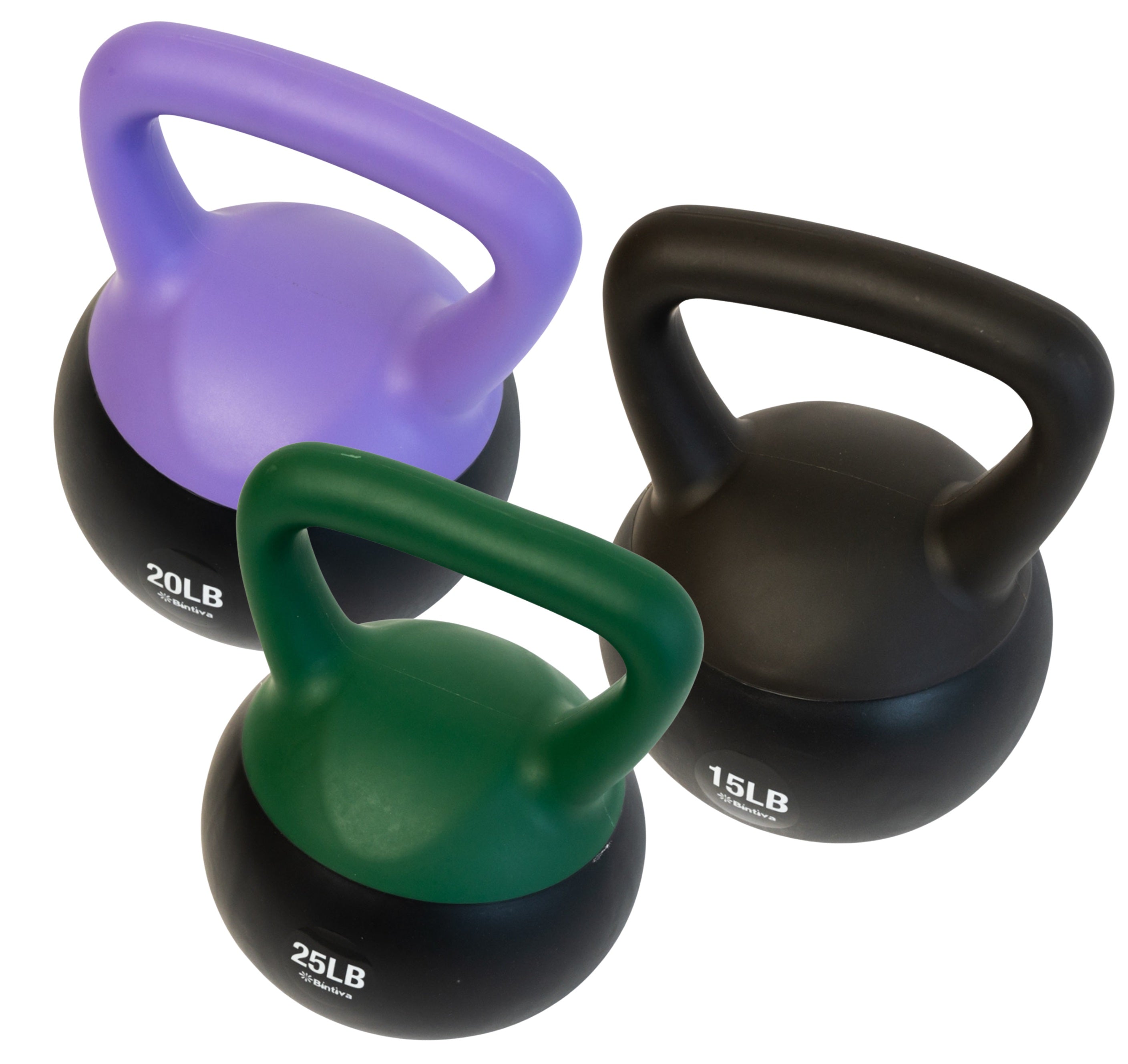 Bintiva Sea and Iron Sand Filled Kettlebells - 25LB