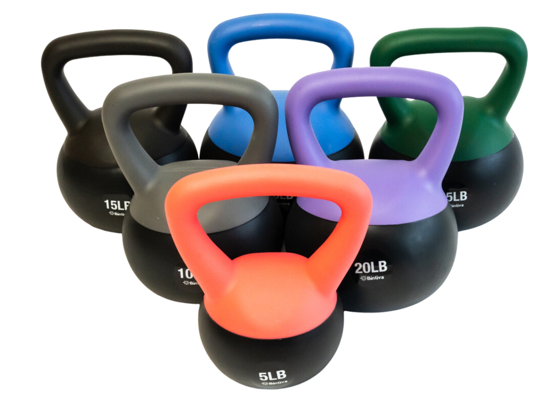 Bintiva Sea and Iron Sand Filled Kettlebells - 5LB