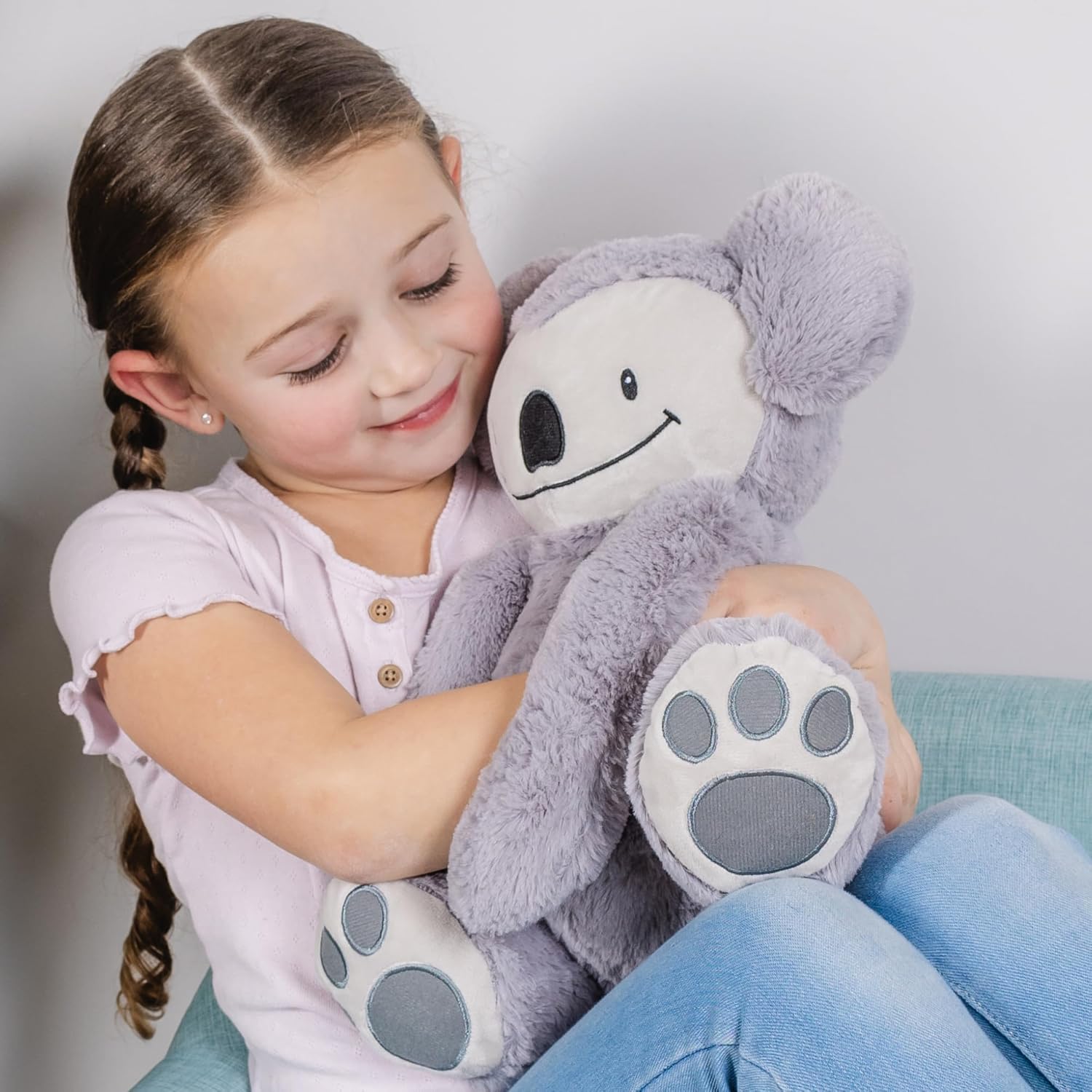 Weighted Calming Stuffies / Weighted Plush Animals for Children - for Anxiety Focus or Sensory Input - Koala