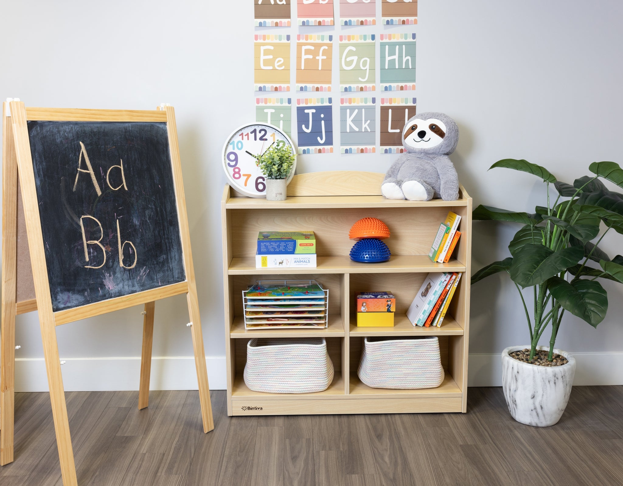 36" Deluxe Wood Bookcase