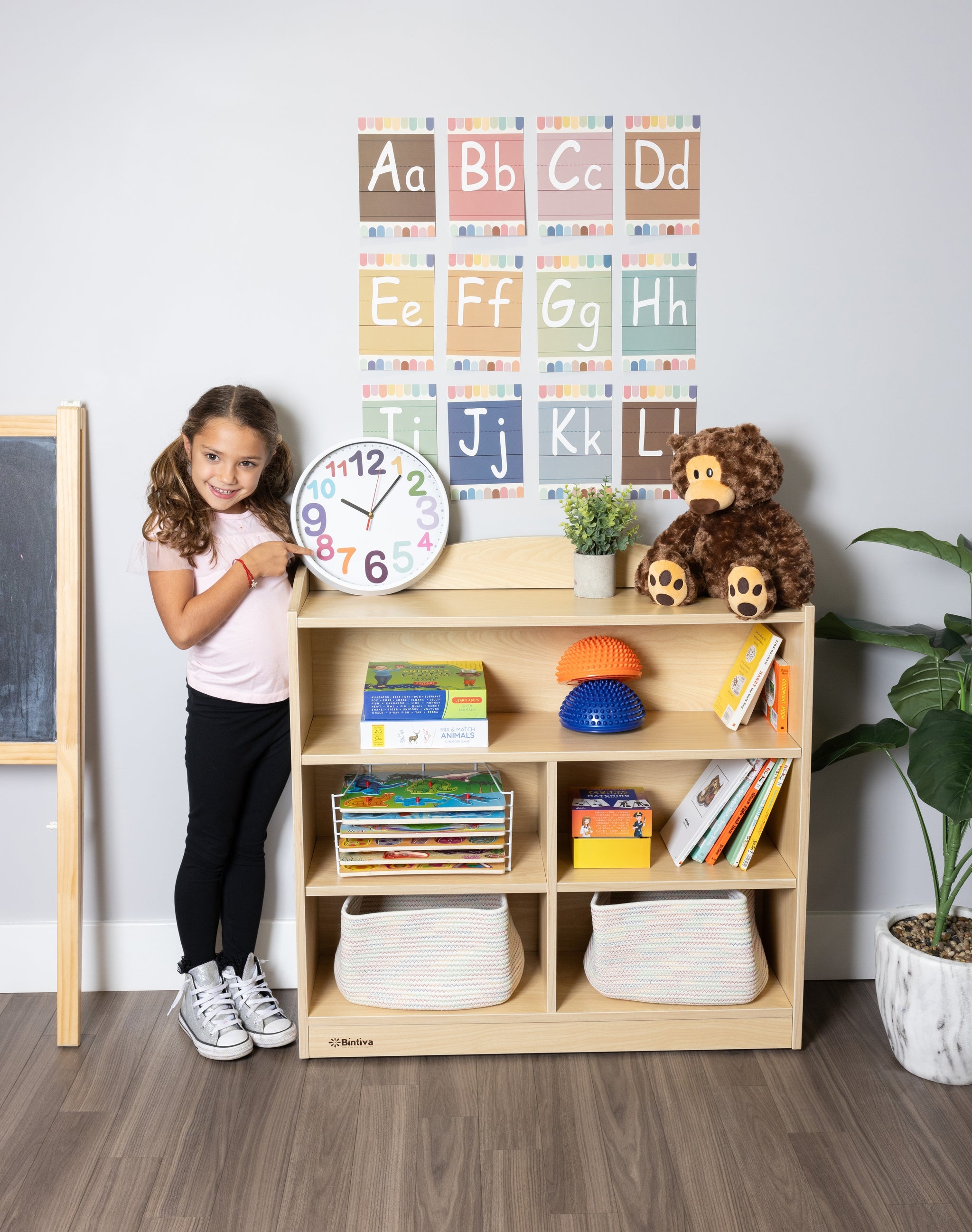 60" Deluxe Wood Bookcase