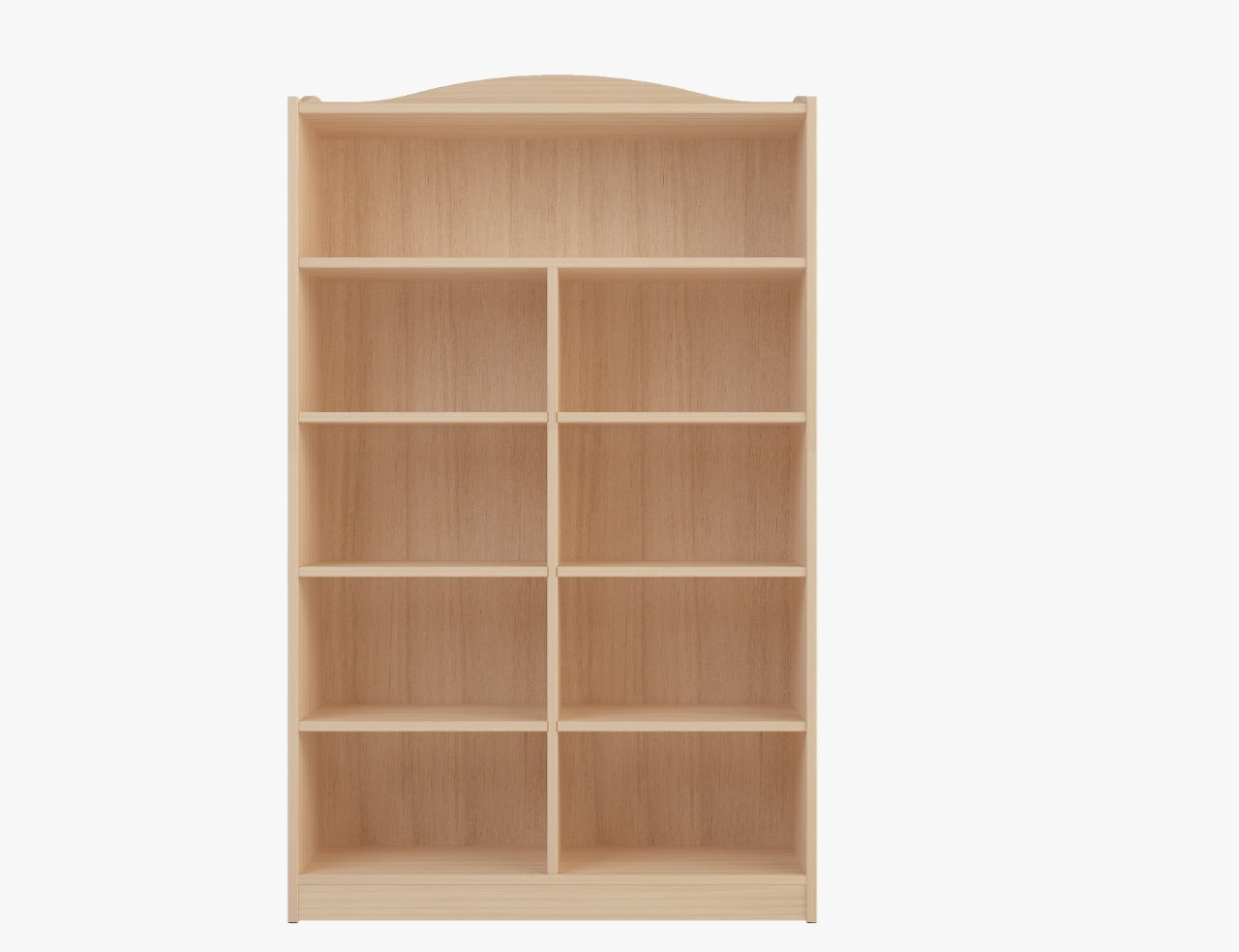 60" Deluxe Wood Bookcase