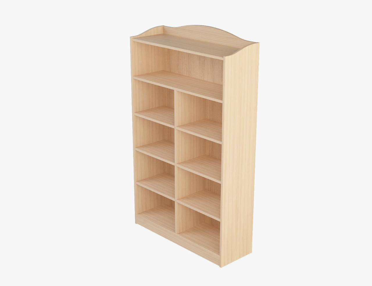 60" Deluxe Wood Bookcase