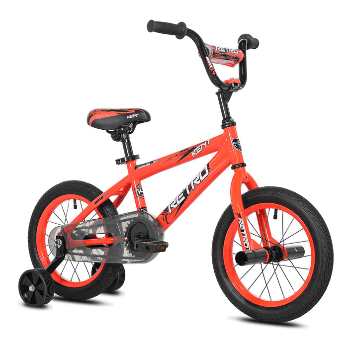 14" Kent Retro,Orange/Black
