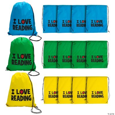 I Love Reading Backpacks - 12 Pieces