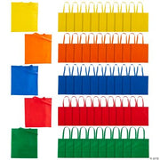 (Lg) 50Pc Polynonwoven Tote Asst. - 50 Pieces