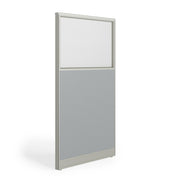 OfficeSource Panels II 36"W X 66"H Panel w/ Opaque View-Through - Moonlight