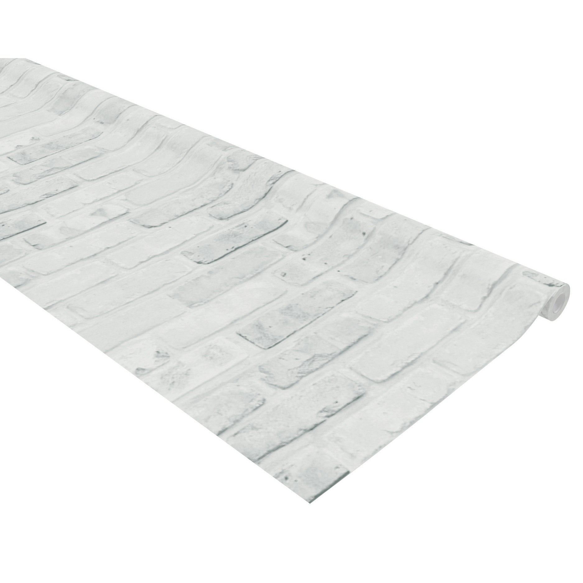 Bulletin Board Art Paper, White Brick, 48" x 50', 1 Roll