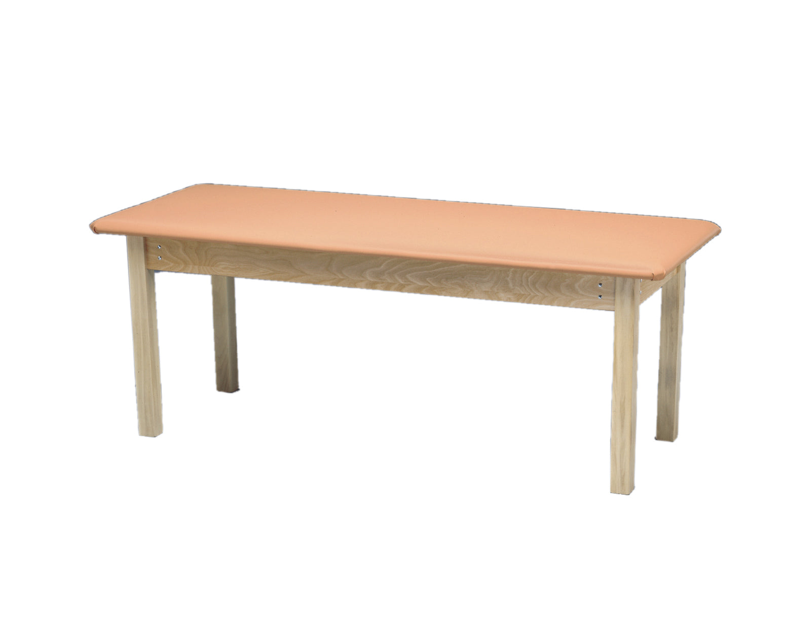 wooden treatment table - standard, upholstered, 78" L x 30" W x 30" H - Specify Color