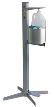 Pedal Activated Hand Sanitizer Stand, Industrial