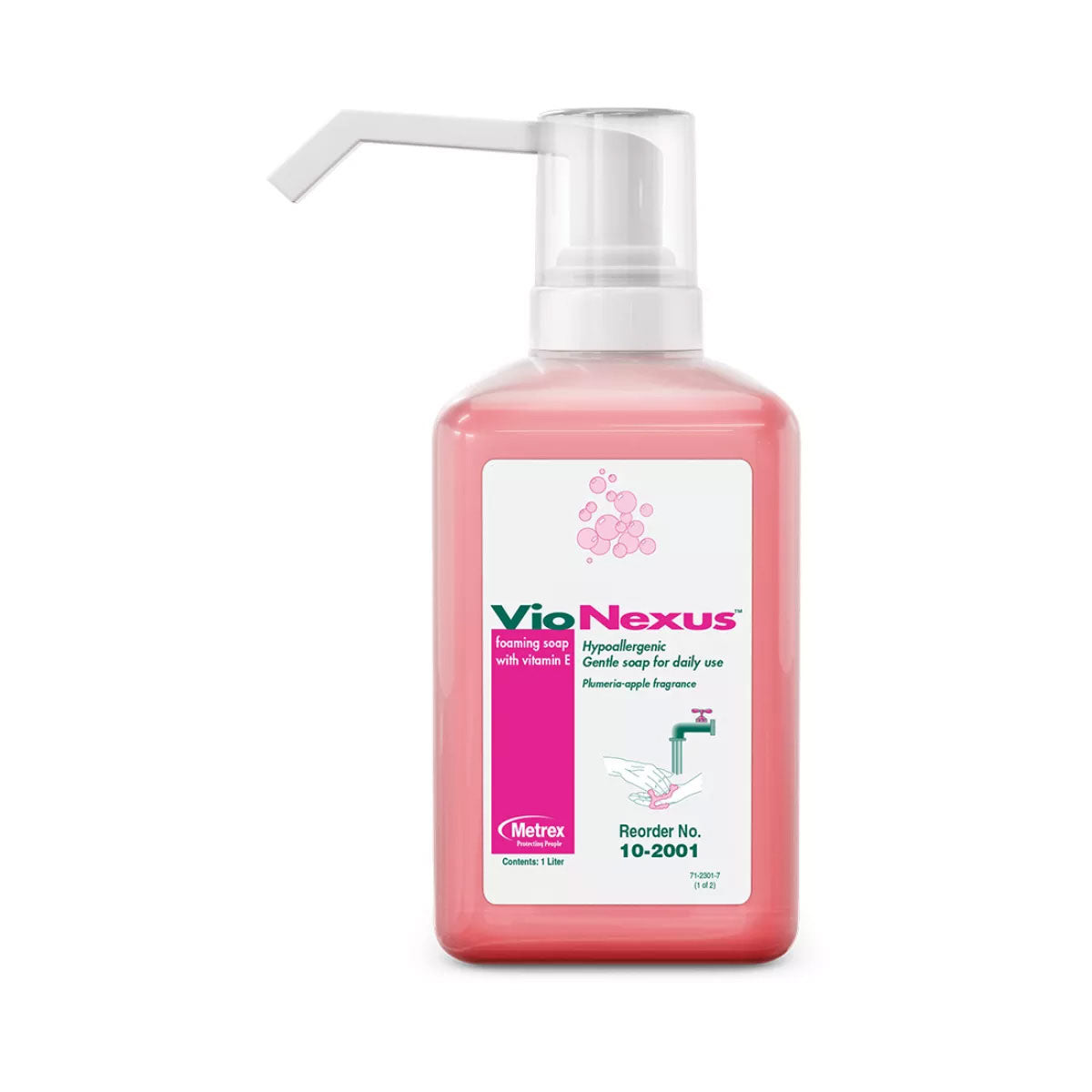 VioNexus Foaming Soap with Vitamin E, 1 Liter, Case of 6 Bottles