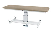 treatment table - electric pedestal hi-low, 76" L x 27" W x 24" - 36" H, 1-section - Specify Color
