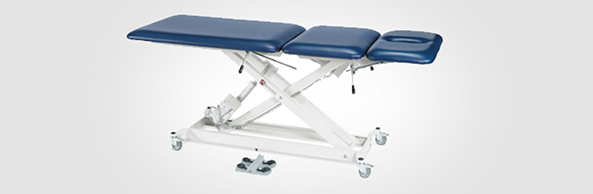 Armedica Treatment Table - Motorized SX Hi-Lo, 3 Section, Power flexing center - Specify Color