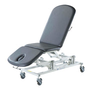 treatment table - electric hi-low, sterling table, 78" L x 28"W x 18" - 39" H, 3-section, castors - Specify Color