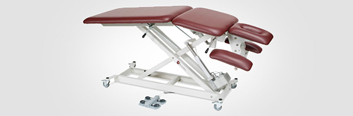 Armedica Treatment Table - Motorized SX Hi-Lo, 5 Section, Power flexing center - Specify Color