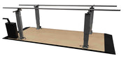 Armedica 15' Electric Height Split Platform Mount Parallel Bars, 3 Piece Platform
