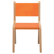 Whitney Plus, 12" Height, Orange Chair