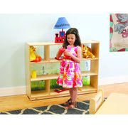 Nature View Acrylic Back Cabinet, 36" Height