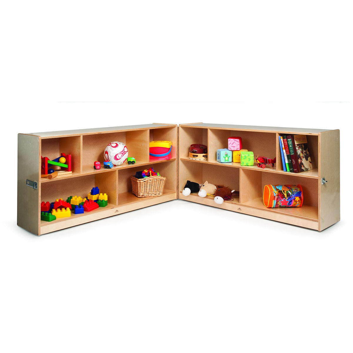 Fold And Roll Storage Cabinet, 30" Height