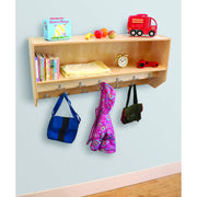 Double Row Wall Mount Coat Rack
