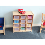12 Cubby Storage Cabinet