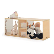 Toddler Discovery Crawl Through Cabinet