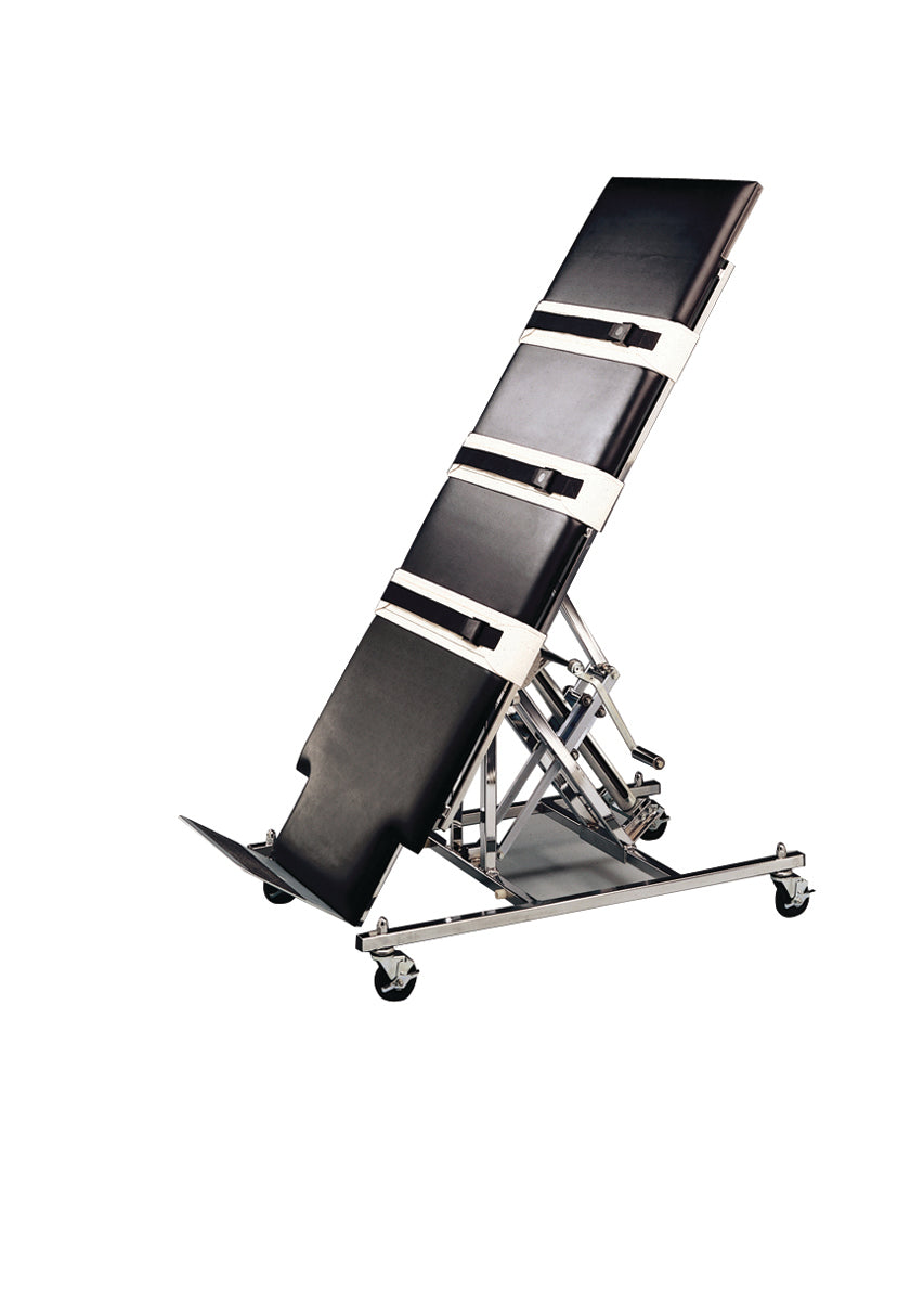Tilt Table, professional manual, upholstered, 28" x 78" x 32" - Specify Color