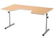Powder Board Table, Adjustable, 59" x 35" - Specify Color