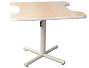 Hand Therapy Table with Dual Recess, Adjustable, 36" - Specify Color