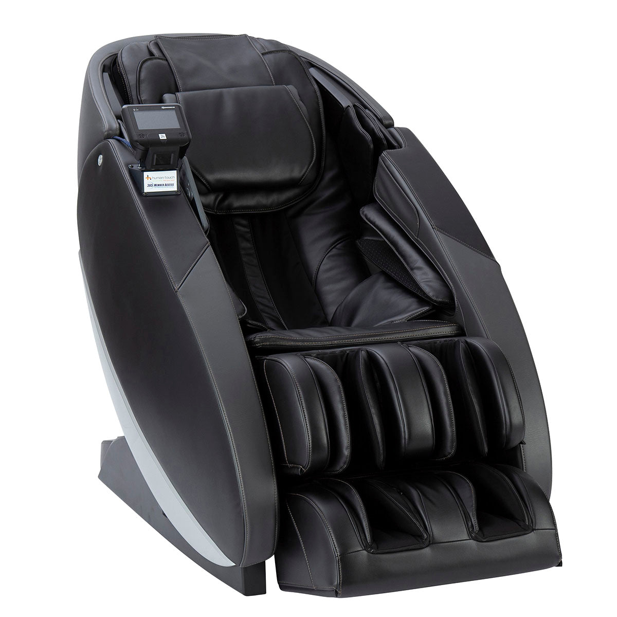 NovoXTPro Massage Chair, Safe Antimicrobial SofHyde, Black/Gray