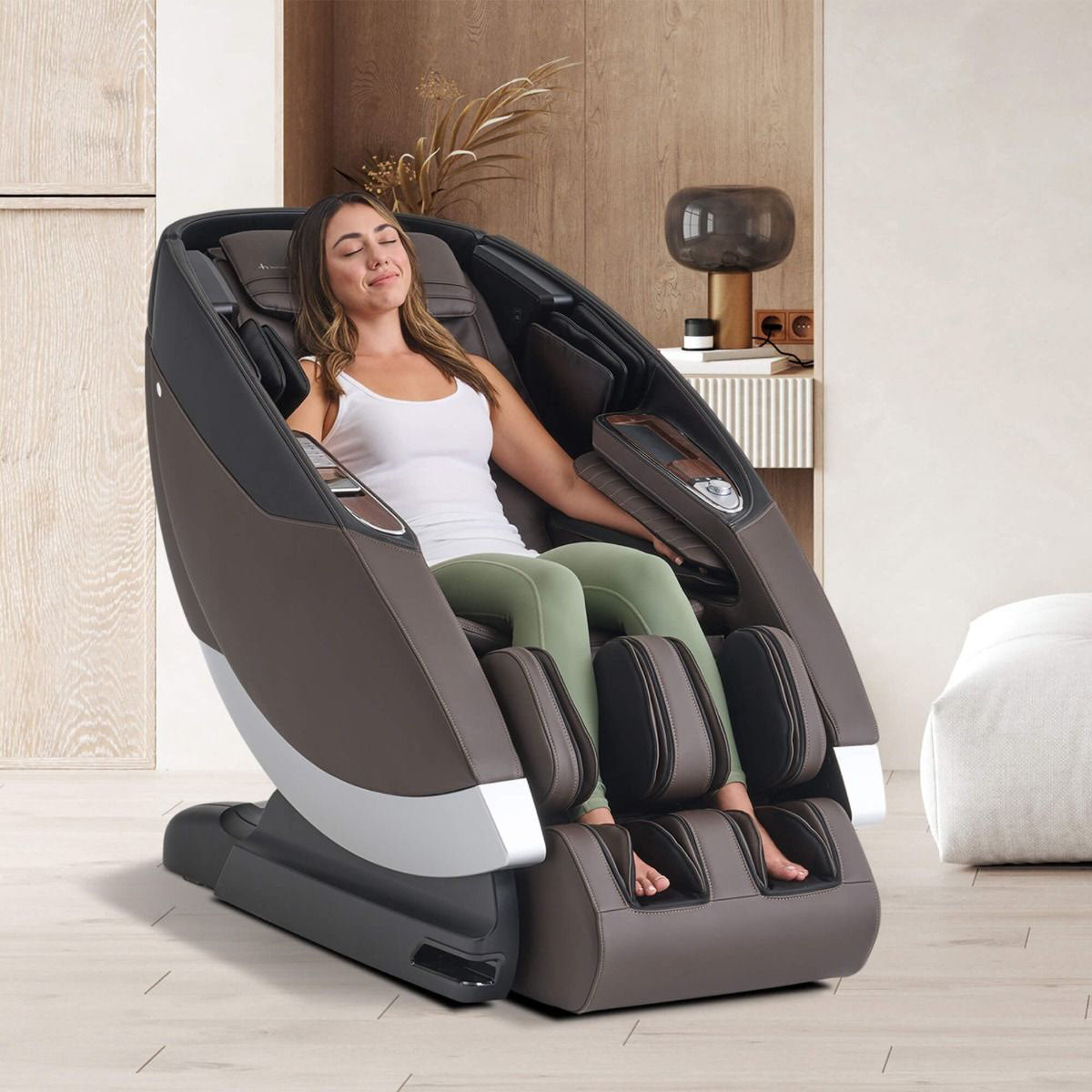 Super Novo 2.0 Massage Chair, Espresso Sofhyde