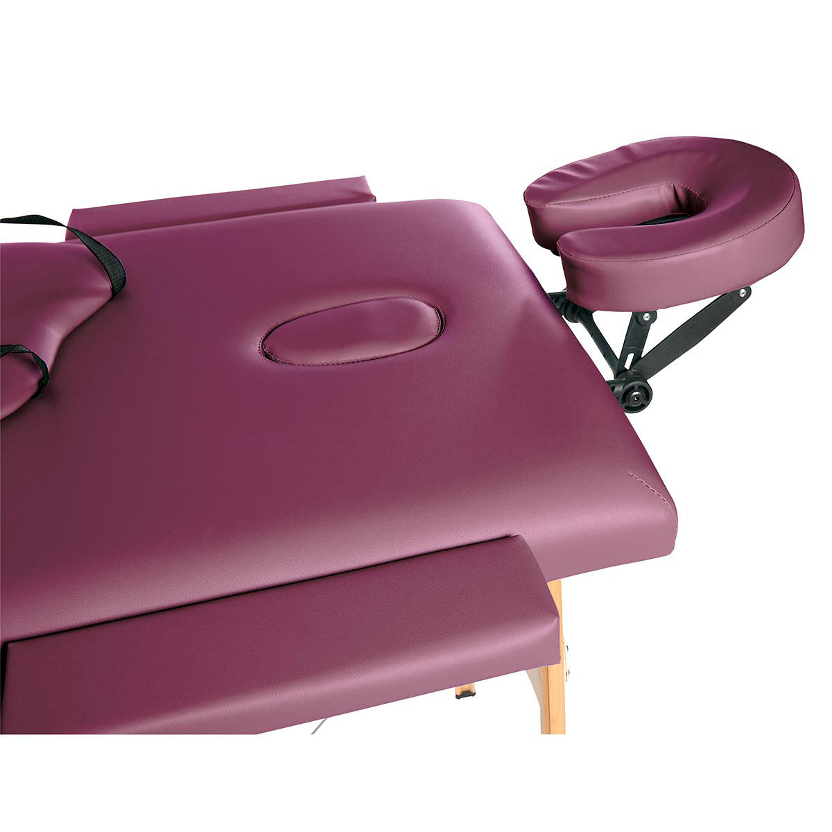Economy massage table, 28" x 73", burgundy