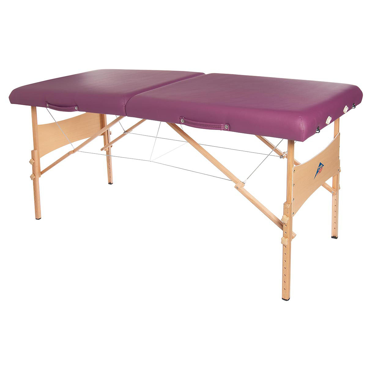 Deluxe massage table, 30" x 73", burgundy