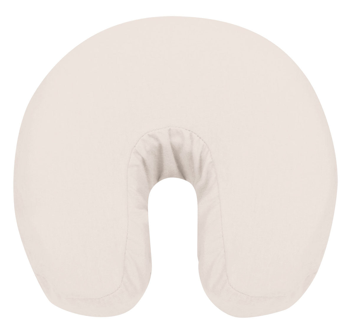 Face Cradle Cover - Standard Size - Cotton Flannel - White