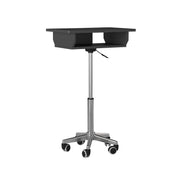 Techni Mobili Folding Table Laptop Cart, Graphite