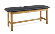 CanDo Treatment Table w/ Adjustable Back, 400 LB Capacity, 72"L x 27"W x 31"H - Specify Color