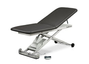 CanDo Hi-Lo Treatment Table, 2-Section, Upholstered Top, Adj Backrest, 72" x 27", 220V