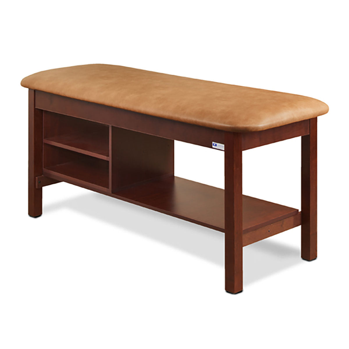 Clinton, Classic Treatment Table, 1-Section, Tiered Shelving Unit, 1 Shelf, 72" x 27" x 31" - Specify Color