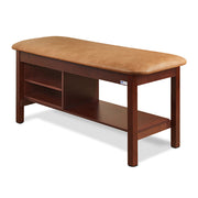 Clinton, Classic Treatment Table, 1-Section, Tiered Shelving Unit, 1 Shelf, 72" x 30" x 31" - Specify Color