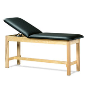 Clinton, Classic Treatment Table, 2-Section, H-brace, 72" x 30" x 31" - Specify Color