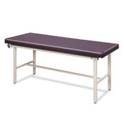 Clinton, Alpha-S Treatment Table, 1-Section, H-brace, 72" x 27" x 31" - Specify Color