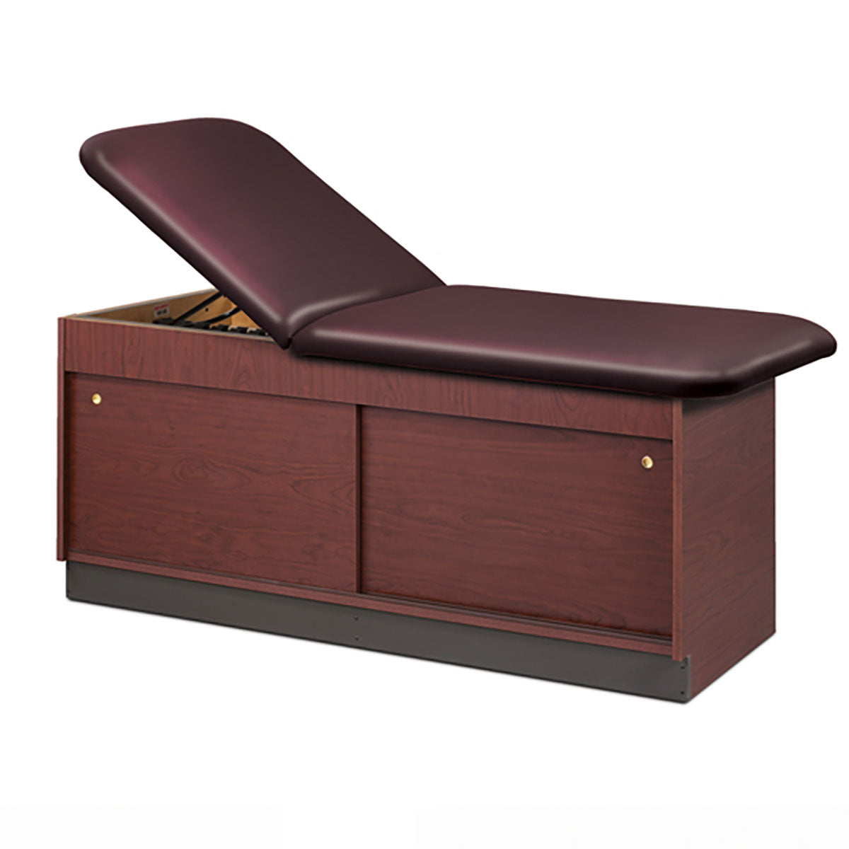Clinton, Cabinet Style Treatment Table, 2-Section, Sliding Doors 27"W - Specify Color