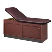 Clinton, Cabinet Style Treatment Table, 2-Section, Sliding Doors 30"W - Specify Color